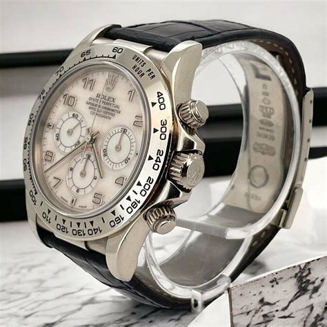 mother of pearl rolex daytona|rolex daytona oysterflex white gold.